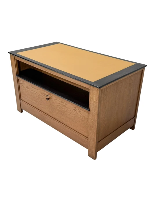 Art Deco Modernist Free-Standing Desk by J.A. Muntendam for L.O.V. Oosterbeek